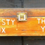 An image of an Honesty Box, to provide an illustration of the actual Bamburgh Castle Golf Club Honesty Box