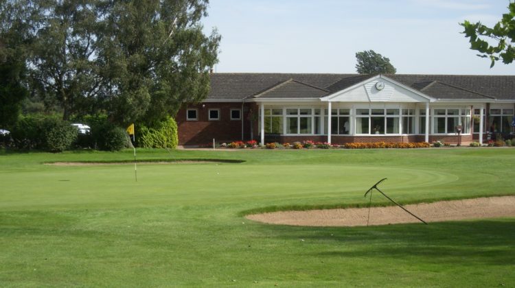 A view of the Clubhouse at Holme Hall Golf Club