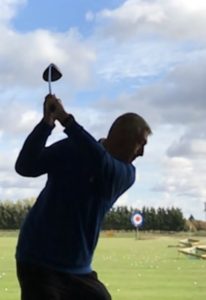 An image of Stuart Brewer practising on the Range