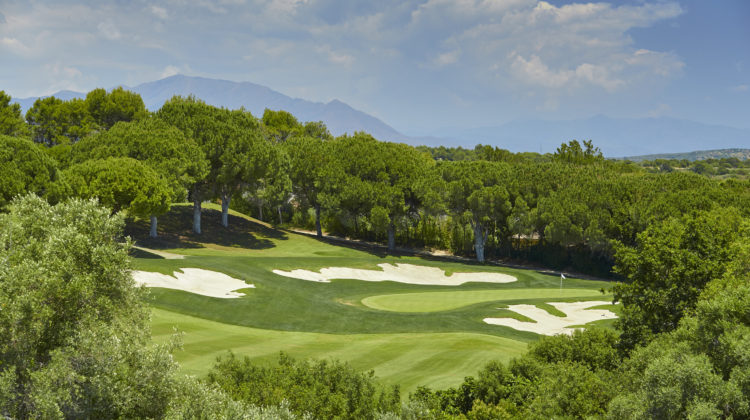A view of the 15th hole, by kind permission of Real Club Valderrama