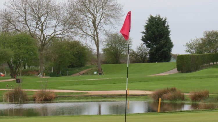 A view of the 16th hole, by kind permission of Sudbrook Moor Golf Club