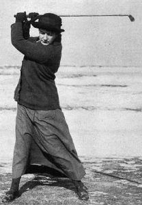 Dorothy Campbell, who was the first woman to win the American, British and Canadian Women's Amateur Championships
