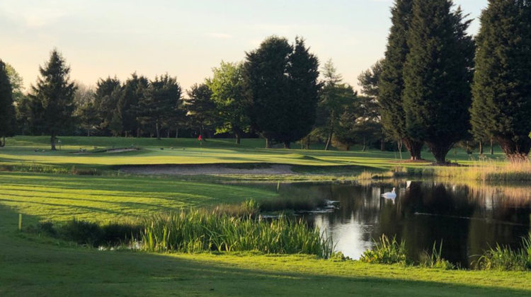 A view of the 13th Green, by kind permission of Ganstead Park Golf Club
