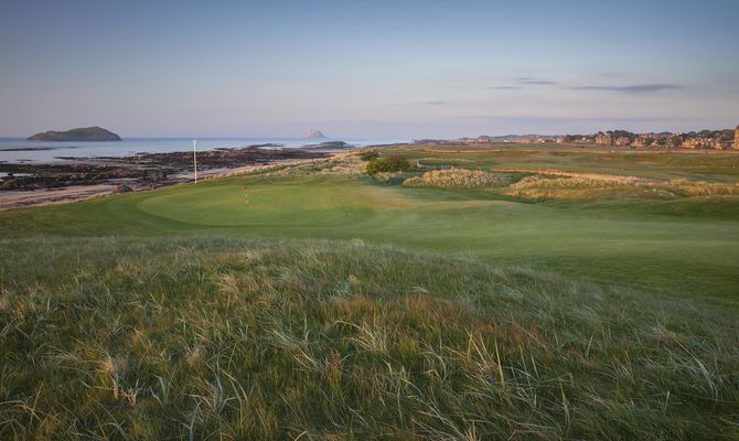 A view of the 14th Hole (Perfection), by kind permission of North Berwick Golf Club