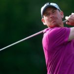 Aran Wainwright Teeing Off during the Glenmuir PGA Professional Championship North East Qualifier, photographer Paul Thomas/Getty Images, by kind permission of the Professional Golfers Association