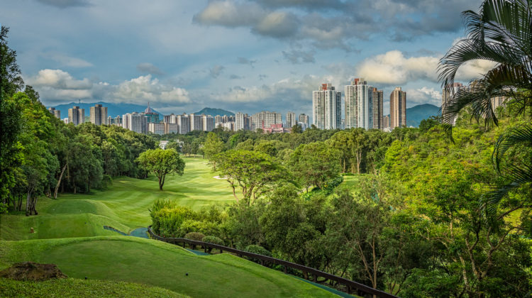 A view of the 7th Hole on the Eden Course (Photo Credit - Dave Sansom), by kind permission of Hong Kong Golf Club
