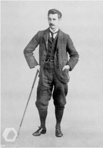 John Ball Jr photographed circa. 1895