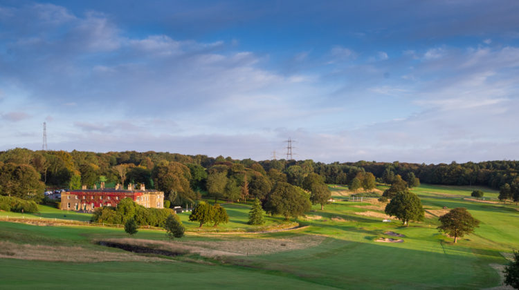 A panoramic view of the Clubhouse and Golf Course (Photo Credit England Golf), by kind permission of Huddersfield Golf Club