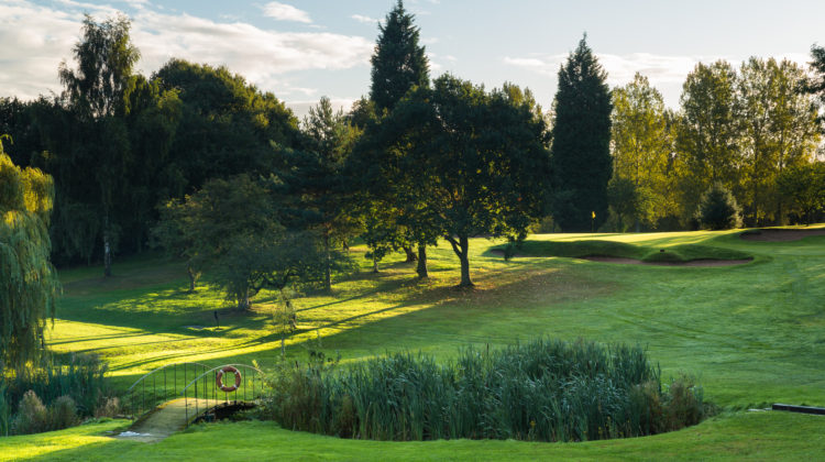 A view from the tee on the Par 3 3rd hole, by kind permission of Rotherham Golf Club