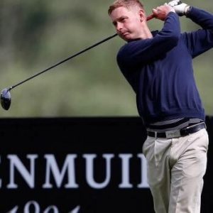 A photo of Alex Boyton Teeing Off