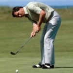A picture of Hubert Green putting