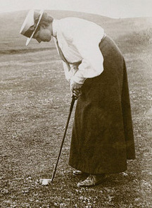 A photo of Bertha Thompson Putting, by kind permission of Michael Cayley (Cayley Family History Website)