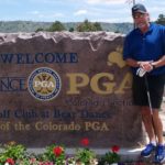 A photo of Bill Beausay, President and Technical Director at MindRev™ Golf, at The Golf Club at Bear Dance, home of the Colorado PGA