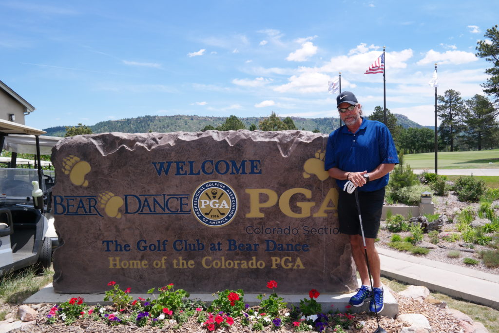 A photo of Bill Beausay, President and Technical Director at MindRev™ Golf, at The Golf Club at Bear Dance, home of the Colorado PGA