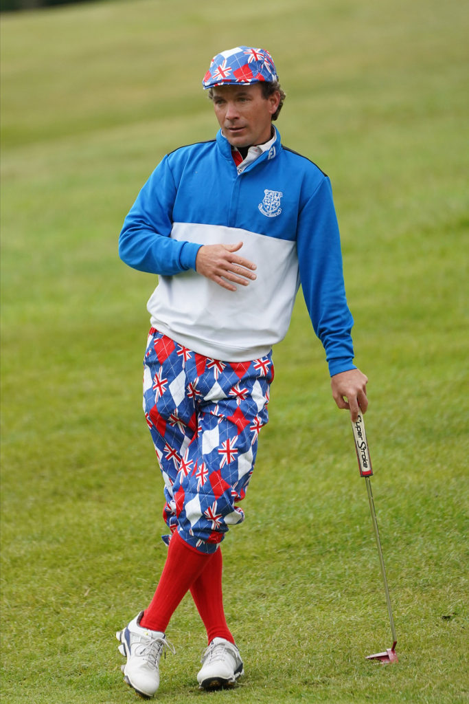 Aaron Cox pictured at the 2020protour event at Cleckheaton & District Golf Club (Photo Credit: Andy Crook)...by kind permission of Andy Crook