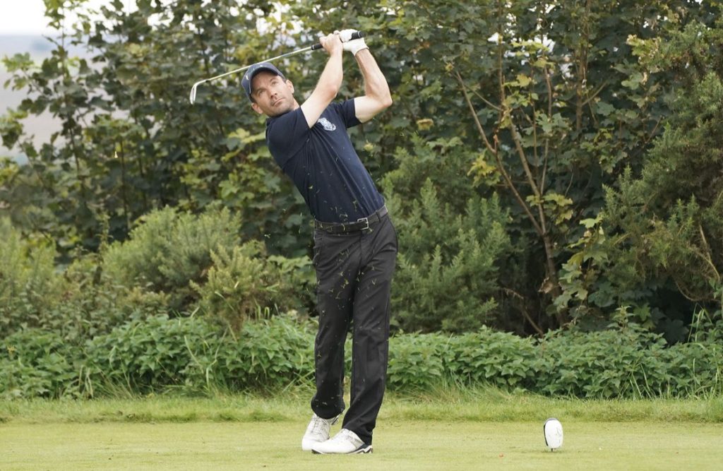 Aaron Cox pictured at the 2020protour event at Hallamshire Golf Club (Photo Credit: Andy Crook)...by kind permission of Andy Crook