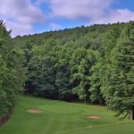 A view of the 13th Green at New River Country Club, Sparta, North Carolina...by kind permission of Robin Suntheimer