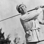 Ada Mackenzie pictured at the 1932 Bermuda Invitational Tournament, by kind permission of the Ladies' Golf Club of Toronto