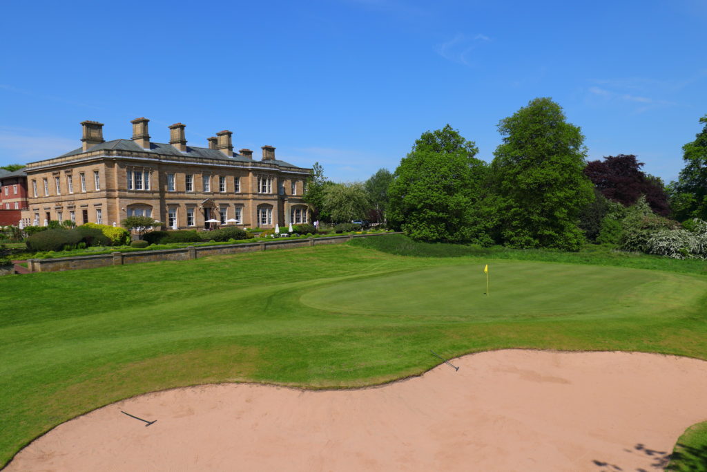 A view of Oulton Hall Golf Course, previously called Oulton Park Golf Course