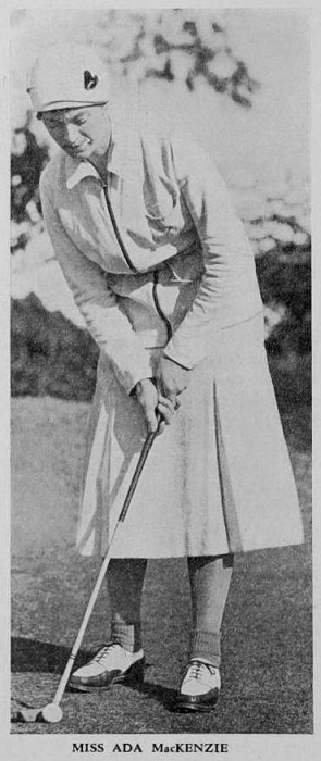 Photograph from Canadian Golfer, kindly supplied by Margaret McLaren