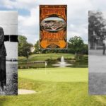 Olympic Golf Marathon Featured Image...George Lyon, Olympic Games Poster, Chandler Egan set against a backdrop of the Par 3 9th at Glen Echo Country Club