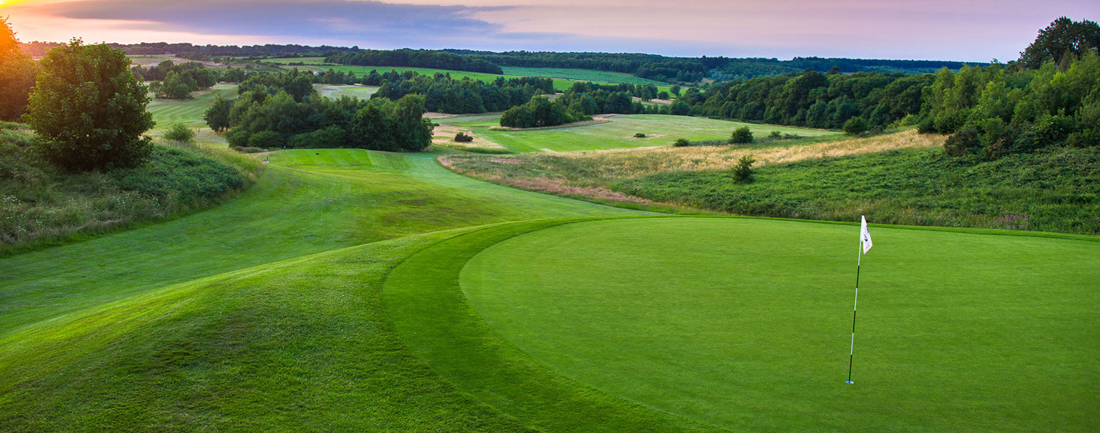 A stunning view of Ramsdale Park Golf Course, by kind permission of Ramsdale Park Golf Centre
