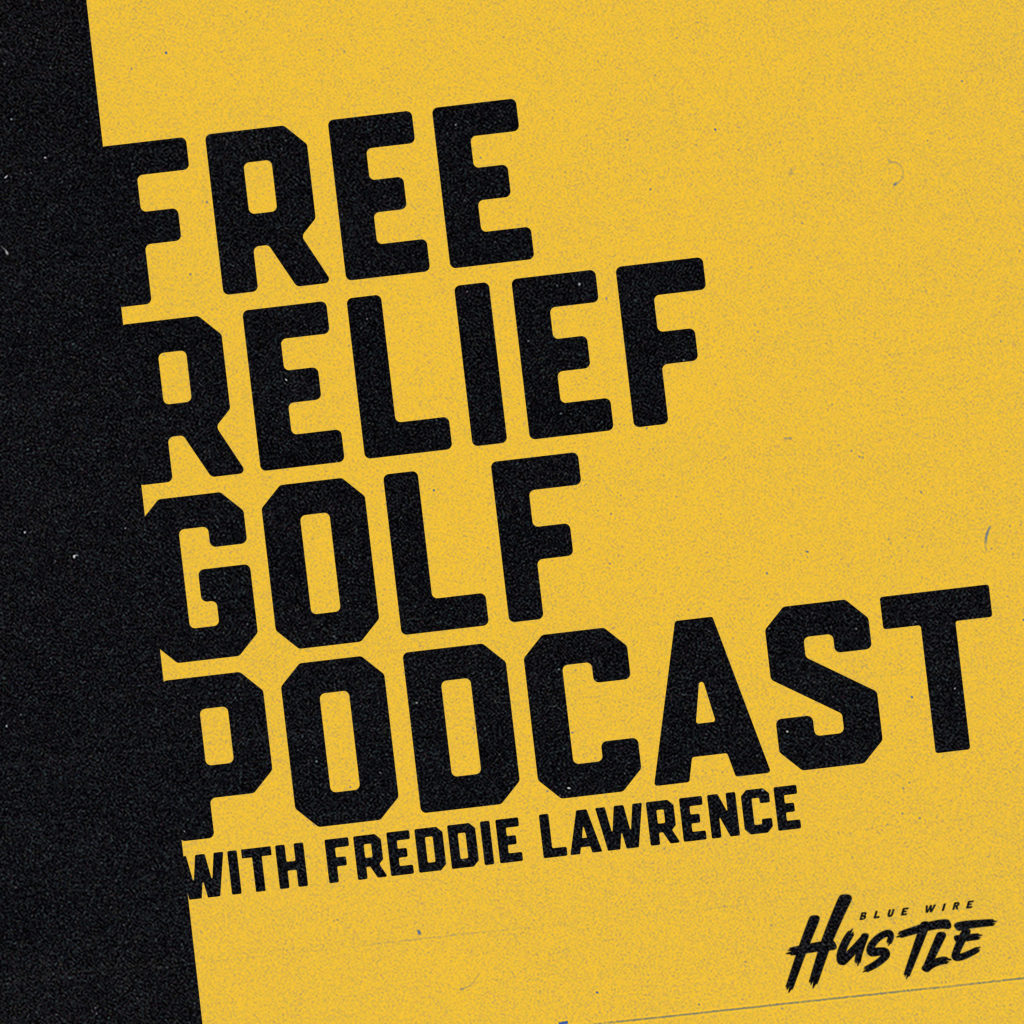 Logo for the 'Free Relief Podcast with Freddie Lawrence', by kind permission of Freddie Lawrence
