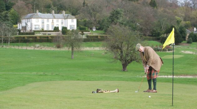 Hill of Tarvit Mansion House & Kingarrock Hickory Golf ... photograph by kind permission of The National Trust of Scotland