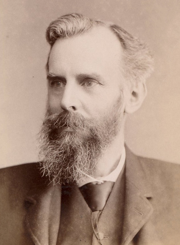 A photograph of John Venn before being elected to the Royal Society in 1883