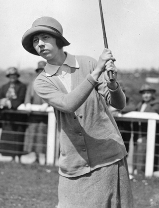 Joyce Wethered, widely regarded as the greatest British woman player of the inter-war period