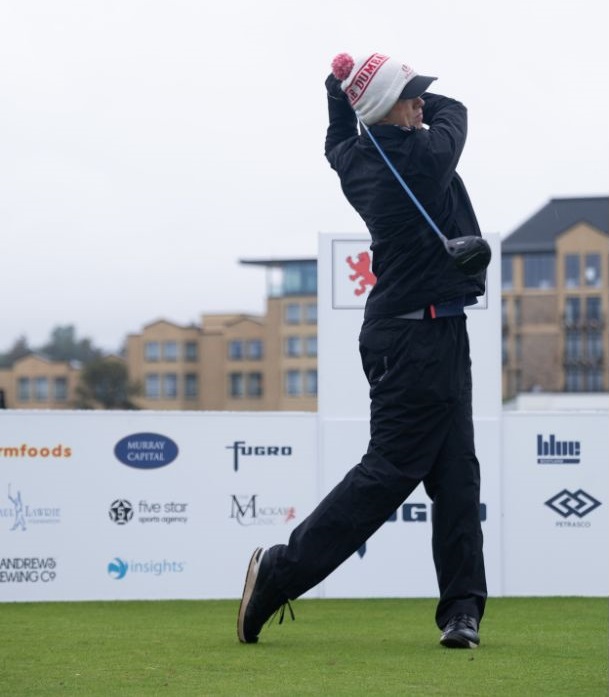 Freddie Lawrence playing in the 2023 Tartan Pro Tour at the Jubilee Course - St Andrews Links ... photograph credit (@cubgolf on Instagram)
