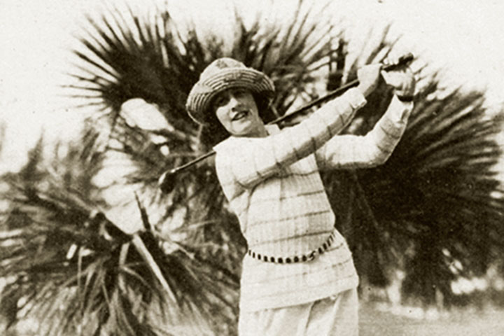 Miriam Burns ... photograph by kind permission of James Nanson (General Manager/COO, Milburn Country Club)