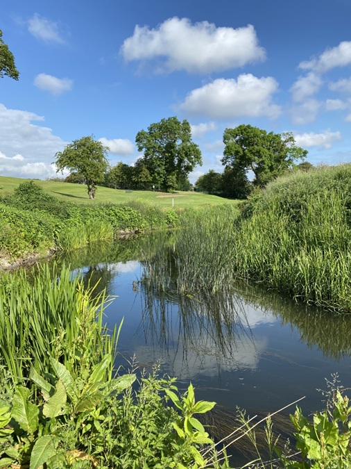 A view of the stunning par 3 4th ... photograph by kind permission of Blackwell Grange Golf Club